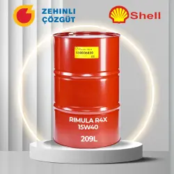 Shell Rimula R4X 15w40 208л Масло для дизельных двигателей